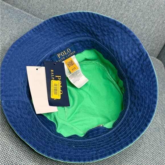 Polo Ralph Lauren Classic Bear Bucket Hat unisex size small/medium - Picture 6 of 8